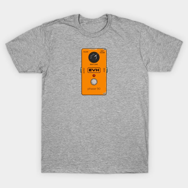 Ain't Talkin' 'bout Guitar Phaser Pedal T-Shirt by thejamestaylor